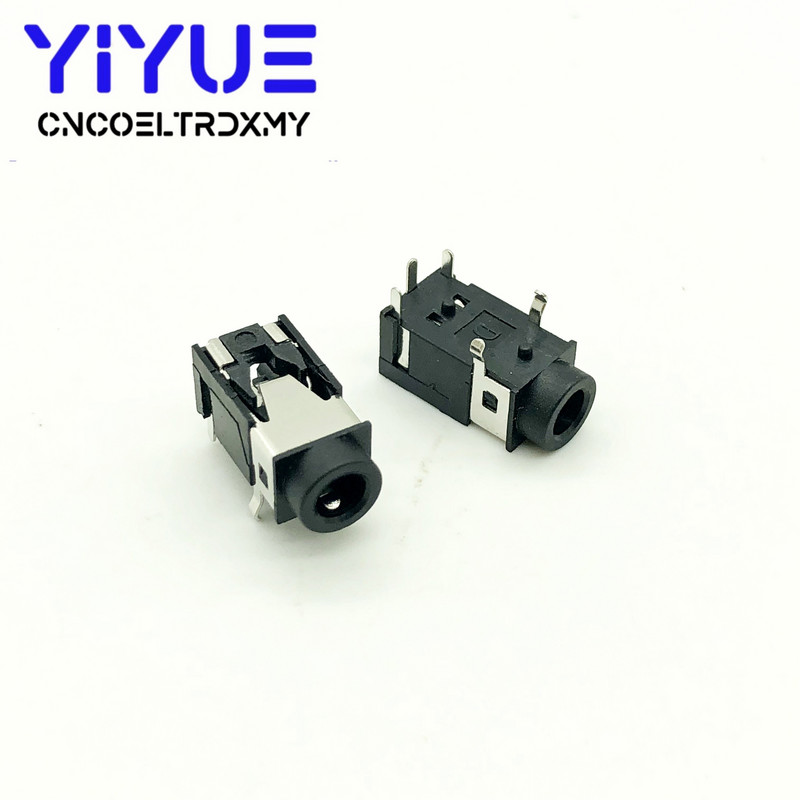 10 vnt. / siunta PJ-322 3,5 mm moteriška garso jungtis 5 kontaktų SMT ausinių lizdas PJ-322 PCB tvirtinimo stereo lizdas