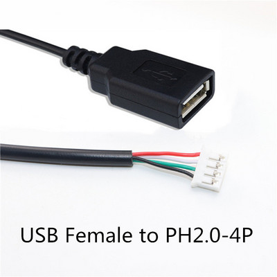 1 tk 30 cm USB emane pistik XH2.54 PH2.0 Dupont 2.54 4P juhtmestik