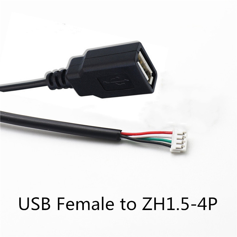 1 tk 30 cm USB emane pistik XH2.54 PH2.0 Dupont 2.54 4P juhtmestik