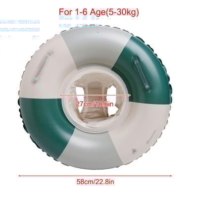 Baba úszógyűrű cső felfújható játék úszógyűrű ülés gyerek gyerekeknek úszó kör úszó medence strand víz játék felszerelés játékok