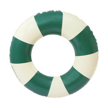 Vintage Stripe Swim Ring Float Надуваема играчка Плувен пръстен Tube For Children Възрастен Swim Circle Pool Beach Water