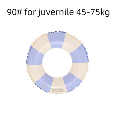 Vintage Stripe ujumisrõngas ujuk täispuhutav mänguasi ujumisrõnga toru lastele täiskasvanute ujumisring bassein rannavesi