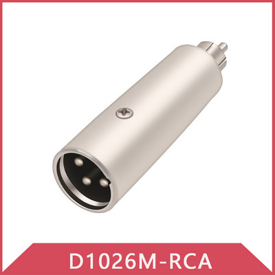 1 ks 3-pinový XLR konektor (samec a samica) na RCA konektor (samec) pre konektor audio vodiča mikrofónu a zosilňovača