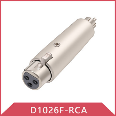 1 ks 3-pinový XLR konektor (samec a samica) na RCA konektor (samec) pre konektor audio vodiča mikrofónu a zosilňovača