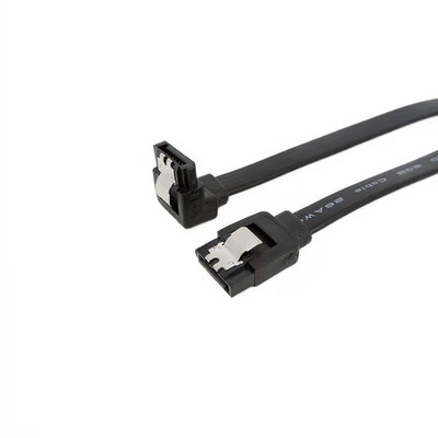 40 cm roșu negru drept unghi drept SATA cablu 3.0 III la hard disk SSD HDD Sata 3 fire pentru placa de bază cablu de mare viteză r