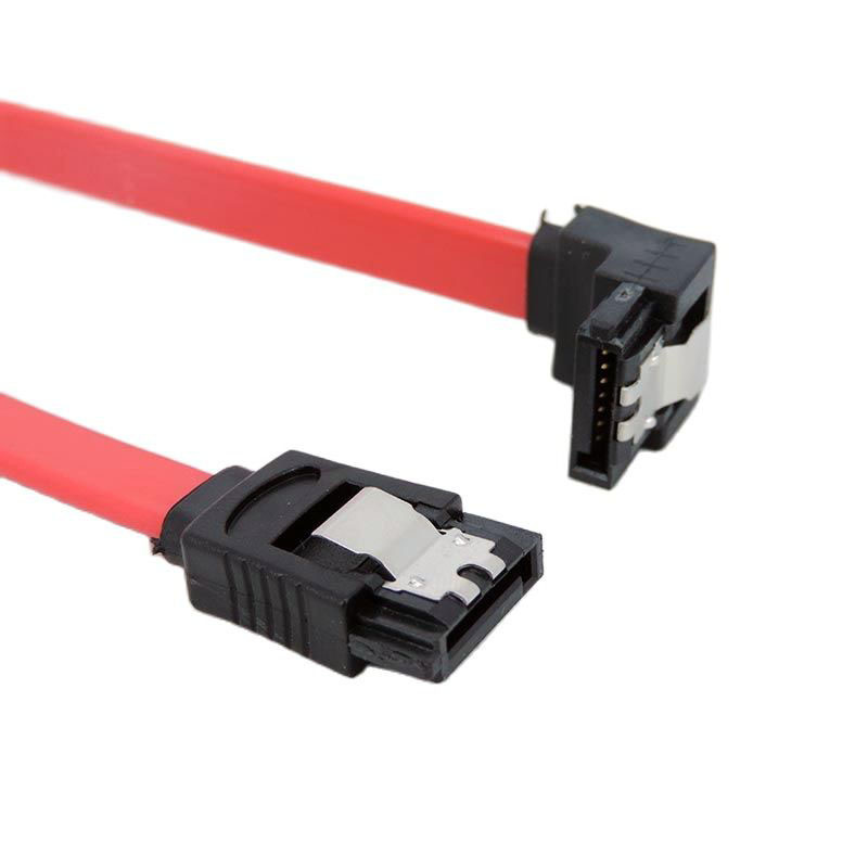40 cm roșu negru drept unghi drept SATA cablu 3.0 III la hard disk SSD HDD Sata 3 fire pentru placa de bază cablu de mare viteză r