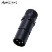 1 tk tsingisulamist kest 3 kontaktiga isase/naise veekindel XLR-pistik Lennunduspistikud pistikupesa mikrofoni helipistikud klemmid