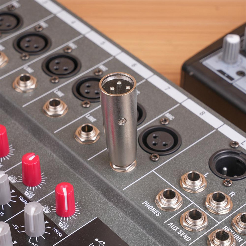 6,35 mm la Xlr tată 6,35 mm 1/4 inch Adaptor Trs la Xlr de 6,35 mm Adaptor Trs la Xlr de 1/4 inch