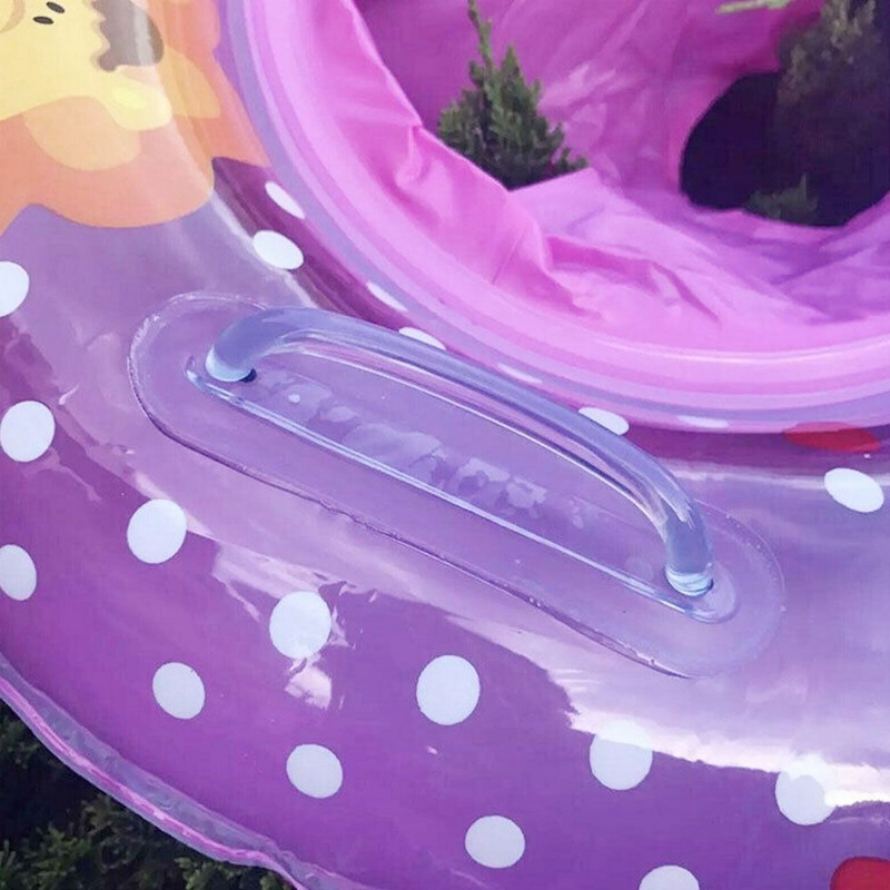 Vodeni sportovi Vodeni bazen Sigurnost za dojenčad Obruč za plivanje s dvostrukom ručkom za bebe Igračke za pomoć u plivanju Sjedalica na napuhavanje