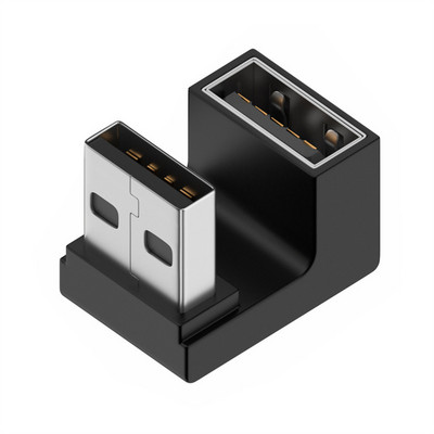 RYRA 90 stupnjeva koljeno USB adapter lijevi desni kut USB 3.0 muški na ženski adapter konektor za laptop PC tablet USB adapter
