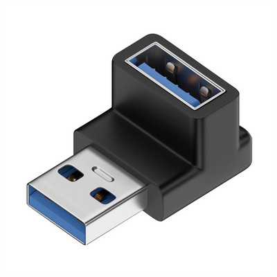 RYRA 90 stupnjeva koljeno USB adapter lijevi desni kut USB 3.0 muški na ženski adapter konektor za laptop PC tablet USB adapter