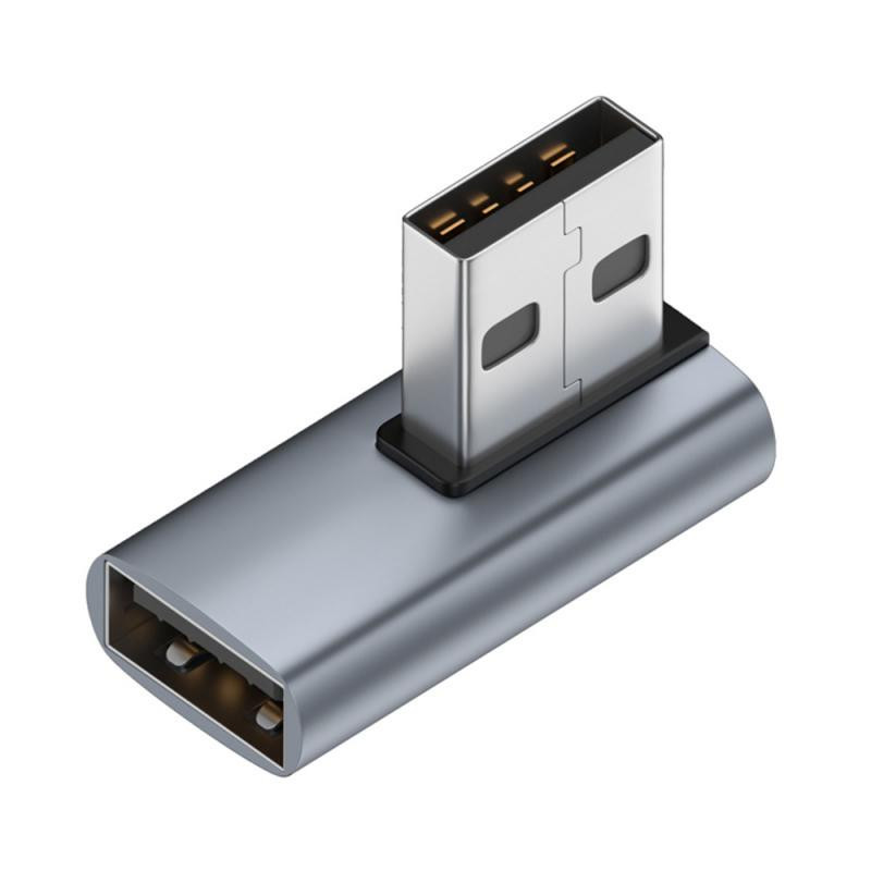 RYRA 90 stupnjeva koljeno USB adapter lijevi desni kut USB 3.0 muški na ženski adapter konektor za laptop PC tablet USB adapter