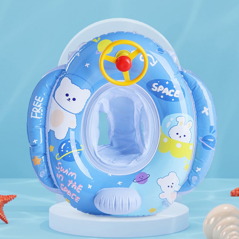 Prstenovi za plivanje za bebe PVC glatki prsten pojasa za plivanje Cijev s prstenom za višekratnu upotrebu Igračke za napuhavanje Otporna na habanje Cijev s prstenom za plivanje