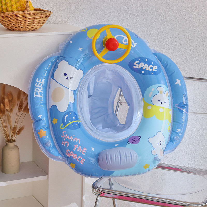 Prstenovi za plivanje za bebe PVC glatki prsten pojasa za plivanje Cijev s prstenom za višekratnu upotrebu Igračke za napuhavanje Otporna na habanje Cijev s prstenom za plivanje