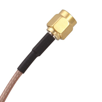 2 бр. RG316 кабел с косичка: 1 бр. 12-инчов RP-SMA женски към RP SMA женски щепсел RF кабел с косичка и 1 бр. 6-инчов SMA мъжки към SMA оборудване