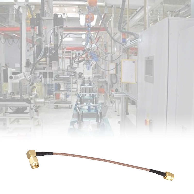 2 vnt RG316 Pigtail kabelis: 1 vnt 12 colių RP-SMA kištukas su RP SMA kištuku RF Pigtail kabelis ir 1 vnt 6 colių SMA kištukas į SMA įrenginį