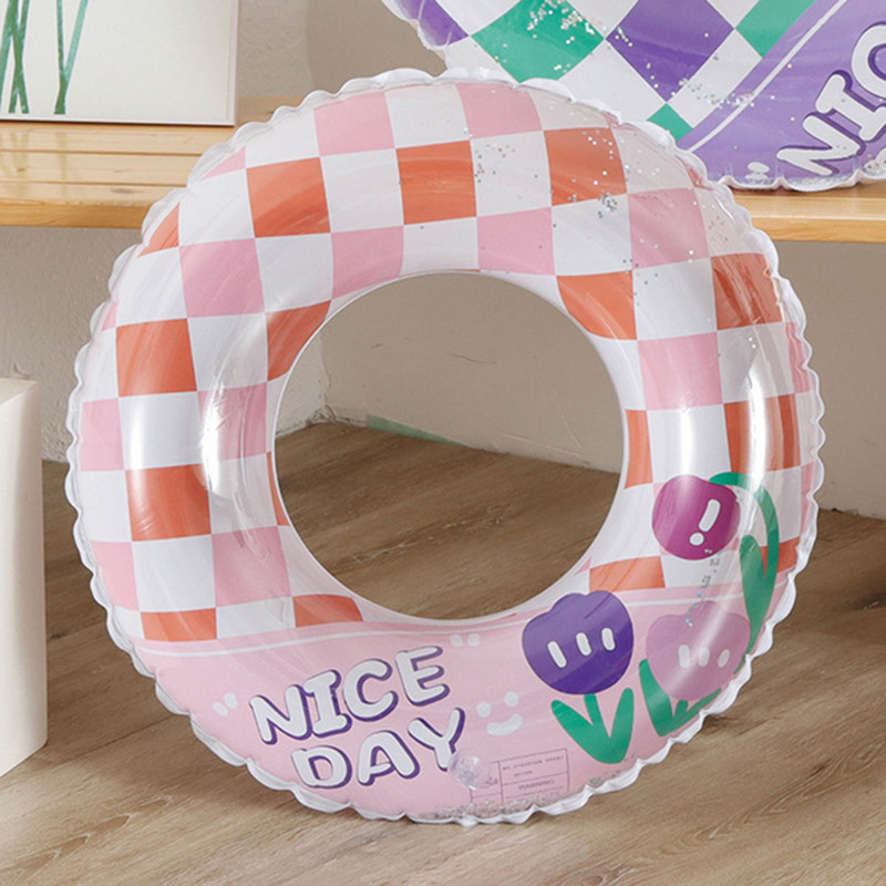 50-80 CM krug za plivanje, cijev za plivanje na napuhavanje, splav, podebljana ljetna pruga, plovci za bazen, cijev, igračke za vodene sportove za djecu i odrasle