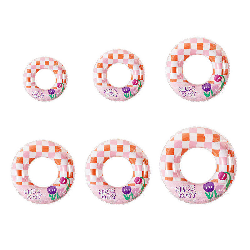 50-80 CM krug za plivanje, cijev za plivanje na napuhavanje, splav, podebljana ljetna pruga, plovci za bazen, cijev, igračke za vodene sportove za djecu i odrasle