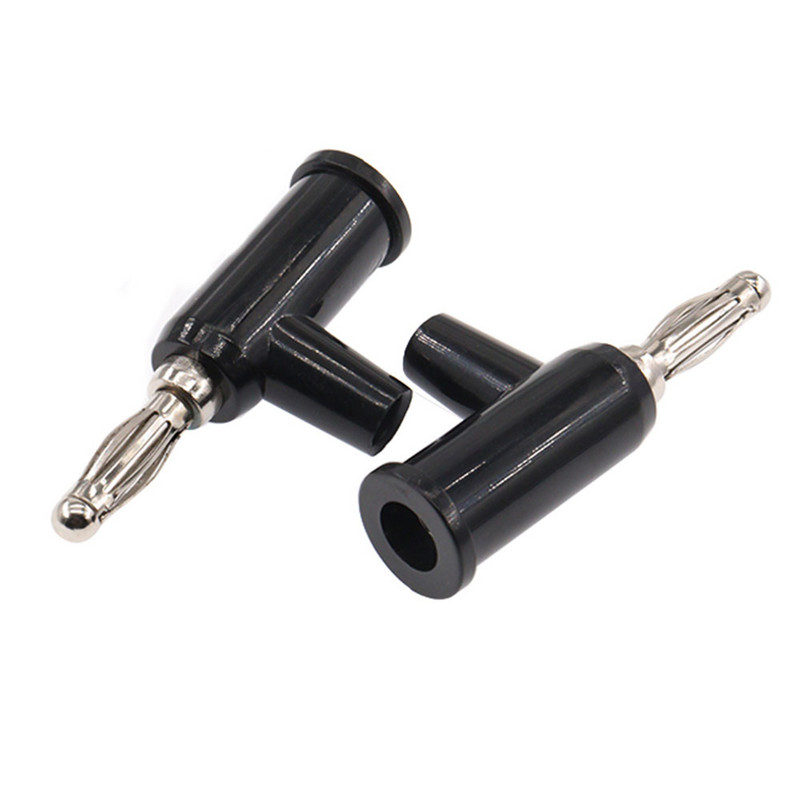 10 buc. mufă banană de 4 mm, stivuită, placată cu nichel, pentru difuzor, multimetru, conector banană, inserție dublă, mufă de cupru banană