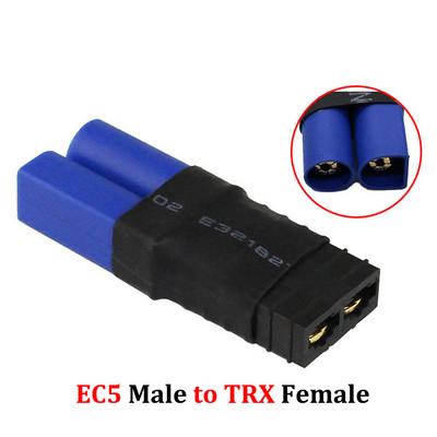 Adapter TRX isane EC5-le EC3 XT60 XT90 T pistik emane pistikud pistik RC Lipo aku juhtosad isetegemine