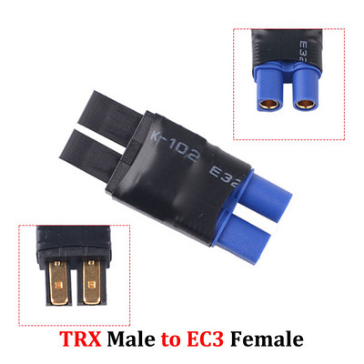 Adapter TRX isane EC5-le EC3 XT60 XT90 T pistik emane pistikud pistik RC Lipo aku juhtosad isetegemine