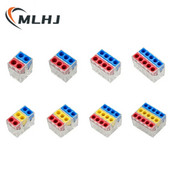 2.5 četvrtasta tvrda žica In-line Quick Connection Terminal Izravni uređaj Žičani konektor Električni brzi spojni terminali Crimp