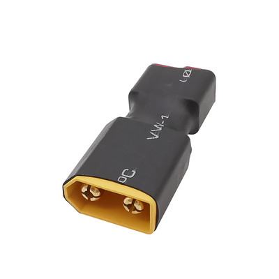 1 vnt. T kištuko/moteriško kištuko lizdas prie XT60 kištuko/moteriško kištuko lizdo jungties T kištukas prie XT60 RC Lipo baterijos keturkopterio adapterio
