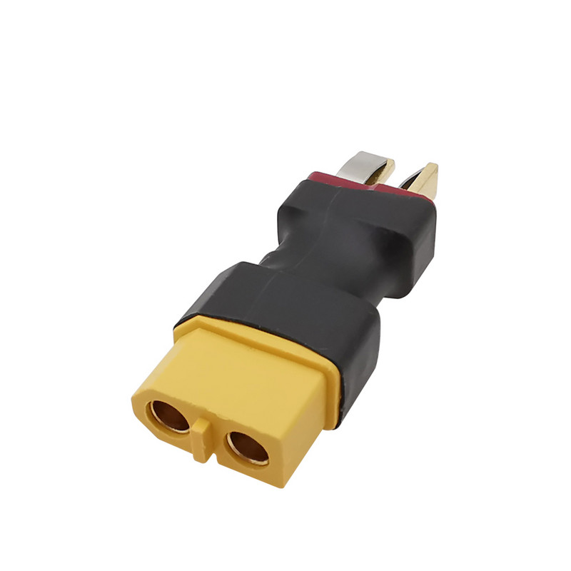 1 vnt. T kištuko/moteriško kištuko lizdas prie XT60 kištuko/moteriško kištuko lizdo jungties T kištukas prie XT60 RC Lipo baterijos keturkopterio adapterio