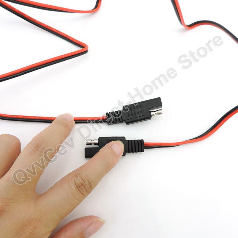 10A SAE kuni SAE Power Automotive pikenduskaabli rakmed SAE ühenduskaabli kiirlahutus 1M 2M pistik auto jaoks