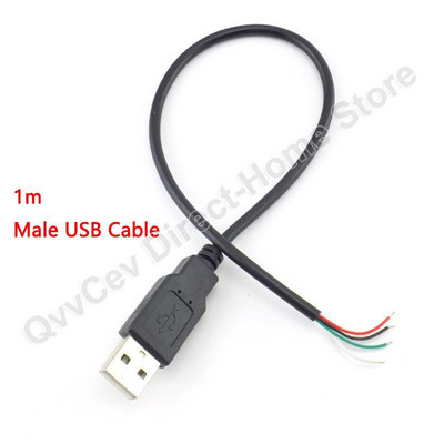 4 kontaktiga Micro USB 2.0 pistikupesa emane/isane pistikupesa kaabel DIY toitelaadimisjuhtme transpordi andmepistiku adapteri jaoks