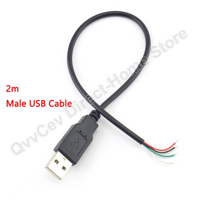 4 kontaktiga Micro USB 2.0 pistikupesa emane/isane pistikupesa kaabel DIY toitelaadimisjuhtme transpordi andmepistiku adapteri jaoks