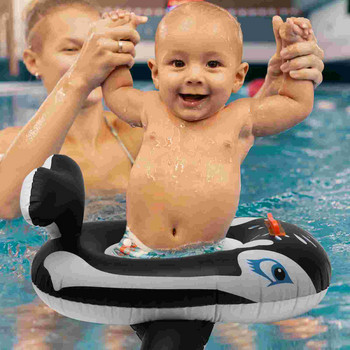 Пръстен за плуване Деца Къпане Малки деца Лодки Бебета PVC Бебешко столче Лятна безопасност Бебе