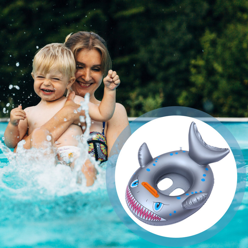 Sėdimojo rato vasaros saugos žiedas, pripučiamas plaukimo kūdikių vandens irklavimo priedai