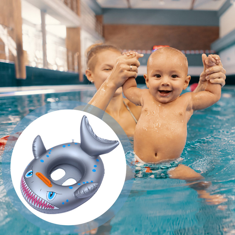 Sėdimojo rato vasaros saugos žiedas, pripučiamas plaukimo kūdikių vandens irklavimo priedai