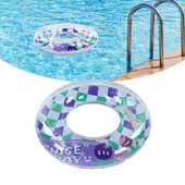 Δαχτυλίδι κολύμβησης PVC φουσκωτό πλέγμα μοτίβο κολύμβησης πλωτήρα πισίνας Φορητό για ταξίδια στην παραλία