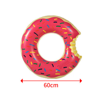 Dječji prsten za plivanje na napuhavanje u obliku krafne Pool Float Beach Party Vodeni sportovi Dječja obuka za sprječavanje utapanja Plivački krug