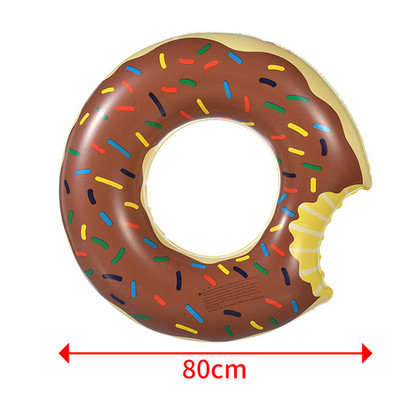 Dječji prsten za plivanje na napuhavanje u obliku krafne Pool Float Beach Party Vodeni sportovi Dječja obuka za sprječavanje utapanja Plivački krug