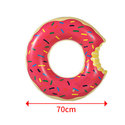 Dječji prsten za plivanje na napuhavanje u obliku krafne Pool Float Beach Party Vodeni sportovi Dječja obuka za sprječavanje utapanja Plivački krug