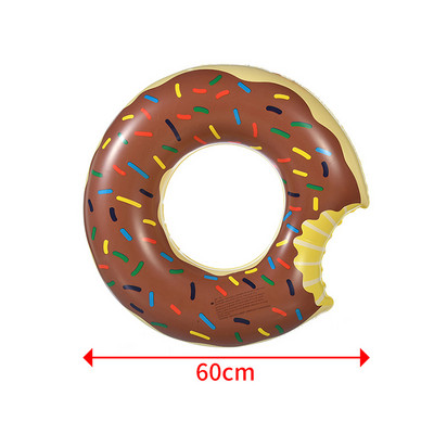 Dječji prsten za plivanje na napuhavanje u obliku krafne Pool Float Beach Party Vodeni sportovi Dječja obuka za sprječavanje utapanja Plivački krug