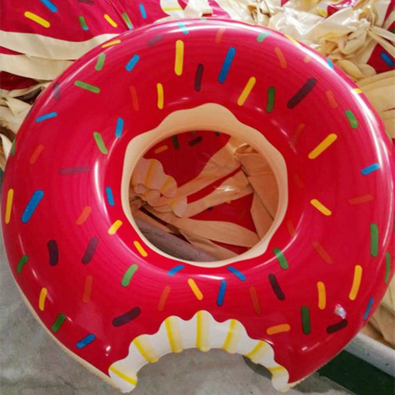 Dječji prsten za plivanje na napuhavanje u obliku krafne Pool Float Beach Party Vodeni sportovi Dječja obuka za sprječavanje utapanja Plivački krug