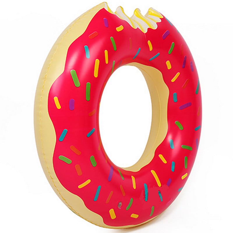 Dječji prsten za plivanje na napuhavanje u obliku krafne Pool Float Beach Party Vodeni sportovi Dječja obuka za sprječavanje utapanja Plivački krug