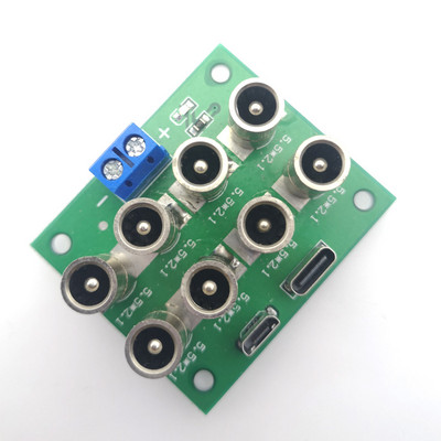 1 ΤΕΜ TYPE-C MICRO to DC All Copper Θηλυκή δοκιμαστική πλακέτα 55*21 Ενσωματωμένη βάση υψηλού ρεύματος Υποδοχή σύνδεσης φόρτισης πλακέτας προσαρμογέα βάσης