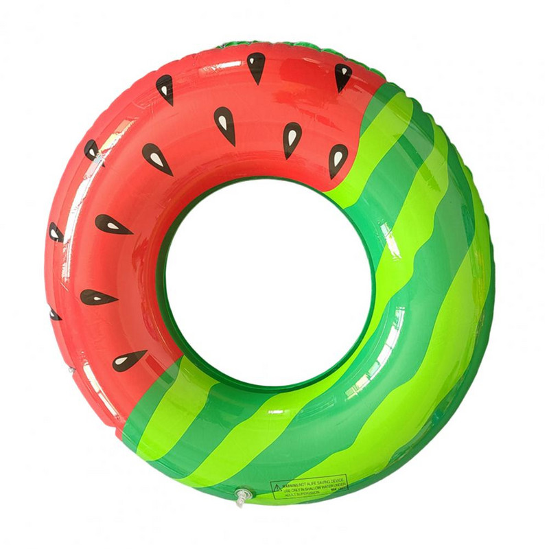 Cijev za plivanje na napuhavanje Krug za plivanje Meki PVC Uzorak lubenice Obruč za bazen na napuhavanje Obruč za plivanje Party Igračke za vodene sportove
