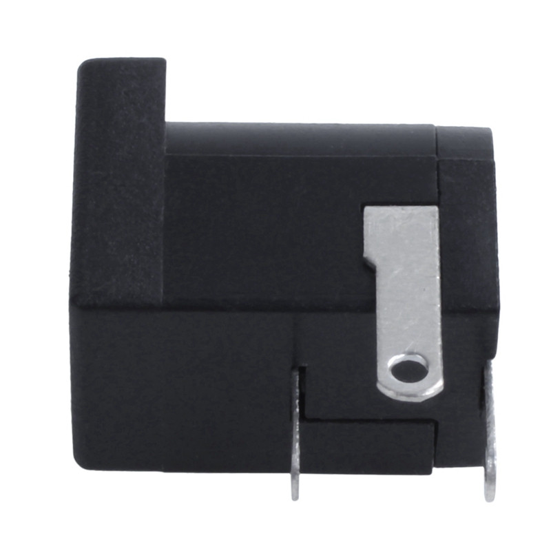 10 bucăți DC 5,5 mm x 2,1 mm mufă de alimentare conector femel pentru montare pe panou