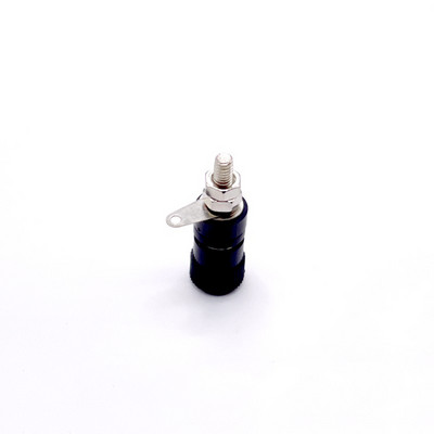 10db 4 mm-es piros-fekete banánaljzat Professzionális kötőanya banándugós csatlakozódugó nikkelezett 4 mm-es banándugóhoz