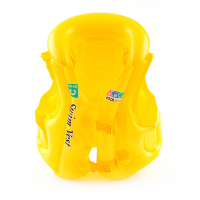 3-10 gadu vecuma bērnu piepūšamā glābšanas veste Bērnu peldēšanas jaka Peldspējas PVC pludiņi, bērni mācās peldēt laivošanas drošības glābšanas veste