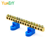 2 db szigetelt csavaros alap földelés réz rúd konzol elosztó szekrény kapocs semleges rúd műanyag tartó tömítés