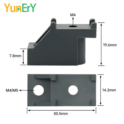2 db szigetelt csavaros alap földelés réz rúd konzol elosztó szekrény kapocs semleges rúd műanyag tartó tömítés