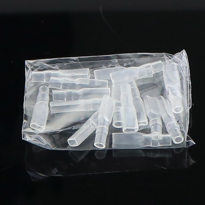 100 tk/partii 2,8/4,8/6,3 mm pressklemm emane isane pistik kuldne messing/hõbedane labidas elektrijuhtme pistikud autokõlar 50 S