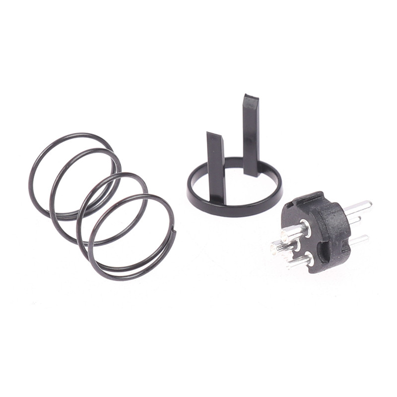 Új 1Set DIN 3/4Pin dugós DC tápcsatlakozó 3/4P kettős tápegység S sorkapocs csatlakozó adapter TFT LCD síkképernyős TV-hez